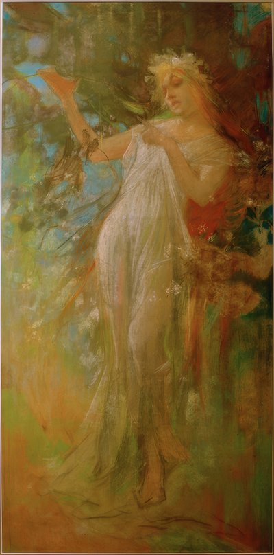 Primavera da Alphonse Mucha