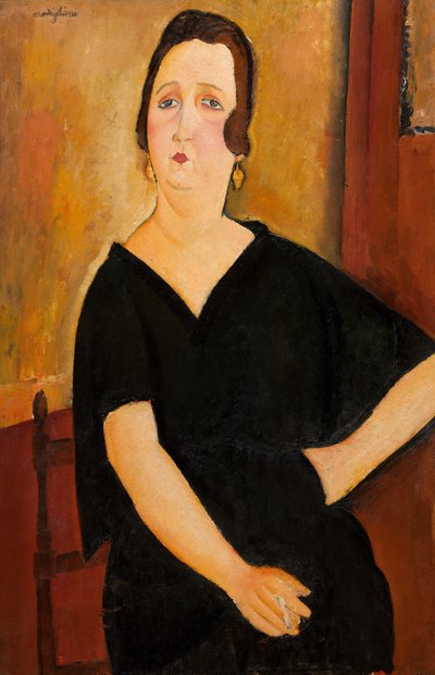 Madame Amédée, donna con sigaretta da Amedeo Modigliani