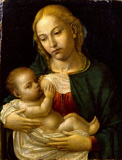 Madonna del Latte, ca 1485 da Ambrogio Bergognone