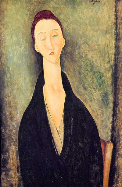 Madame Hanka Zborowska, 1918 da Amedeo Modigliani