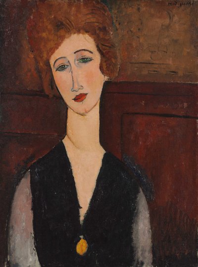 Ritratto di una donna, c.1917-18 da Amedeo Modigliani