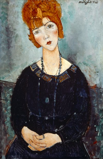 Donna con collana, 1910 da Amedeo Modigliani