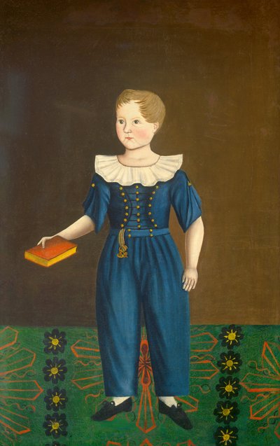 Ragazzo in Blu da American 19th Century