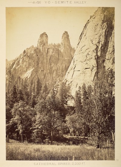 Guglie della Cattedrale, Valle di Yosemite da American Photographer