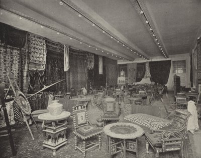 Sala da tè di Ceylon, edificio delle donne da American Photographer