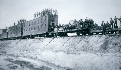 Squadre di costruzione ferroviaria da American Photographer