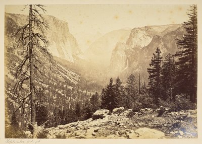 Valle di Yosemite da Inspection Point da American Photographer