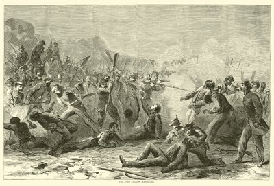 Il massacro di Fort Pillow, aprile 1864 da American School