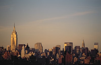 Lo skyline di Manhattan da American School