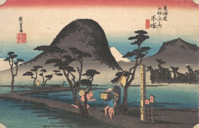 Hiratsuka, Nawate Do, ca. 1834 da Ando Hiroshige