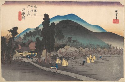 Ishiyakushi, Ishiyakushi Ji, ca. 1834 da Ando Hiroshige