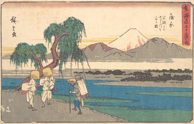 Stazione di Kambura, ca. 1842 da Ando Hiroshige