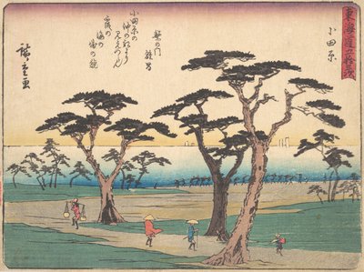 Odawara, ca. 1838 da Ando Hiroshige