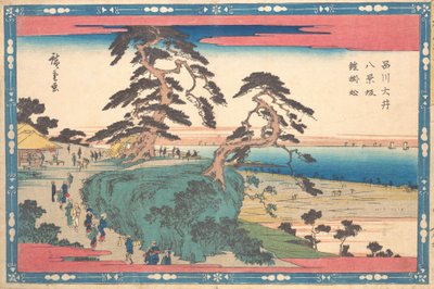 Shinagawa Hakkei Zaka da Ando Hiroshige