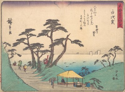 Shirasuka, ca. 1838 da Ando Hiroshige