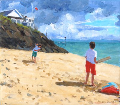 Bowling e battuta, Abersoch, 2015 da Andrew Macara