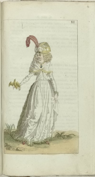 Gabinetto di moda e gusto 1791, pl. XI da Anonymous