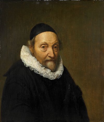 Ritratto di Johannes Wtenbogaert (1557-1644) da Anonymous