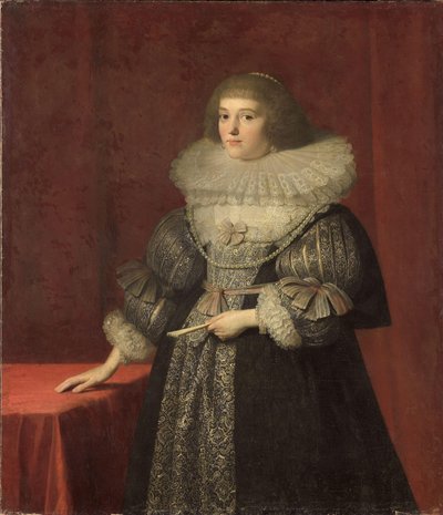 Ritratto di Ursula (1594-1657), contessa di Solms-Braunfels da Anonymous