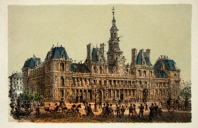 Parigi 1874: Municipio, Collezione privata da Anonymous Anonymous