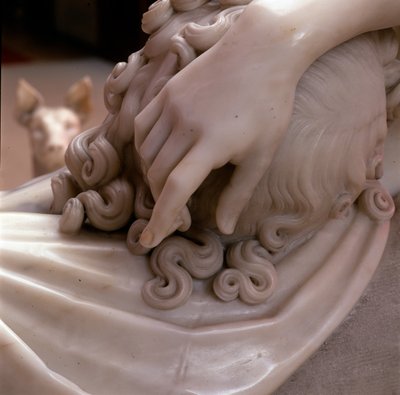 Testa di Endimione da Antonio Canova