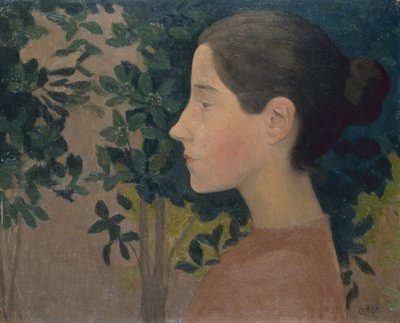 Profilo di una ragazza da Aristide Maillol