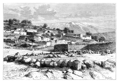 Monte Hermon, Siria, 1895 da Armand Kohl