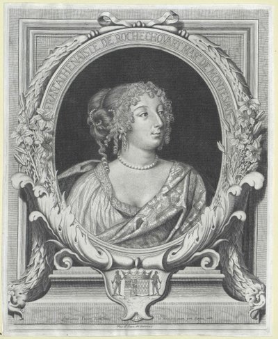 François Athénaïs marchesa di Montespan da Artist Unknown