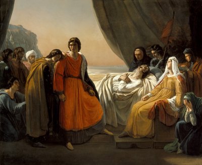 La morte di San Luigi, c. 1817 da Ary Scheffer