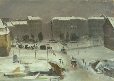 Piazza Belle-Alliance a Berlino, 1870 da Ascan Lutteroth