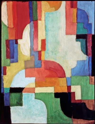 Forme colorate I da August Macke