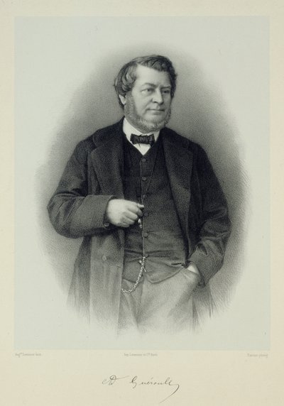 Ritratto di Adolphe Guéroult 1810-1872 da Auguste Lemoine