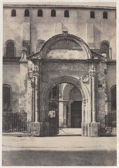 Porte Bachelier, Eglise Saint-Sernin, Tolosa (Alta Garonna) da Auguste Mestral