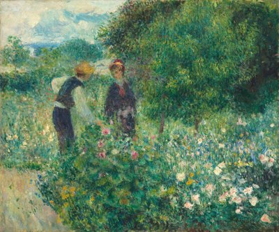 Raccogliendo fiori da Auguste Renoir