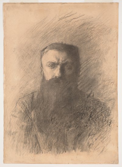 Autoritratto, 1898 da Auguste Rodin