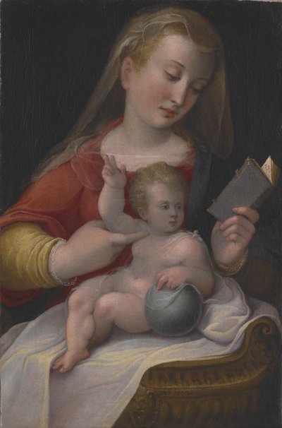 Madonna con Bambino, c.1580-85 da Barbara Longhi