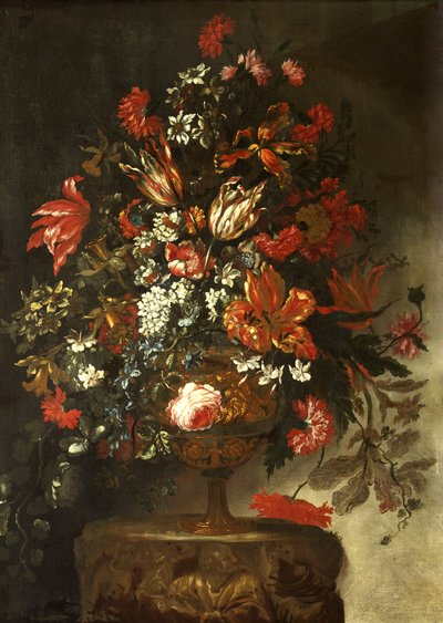 Composizione Floreale, c.1700 da Bartolomeo Bimbi