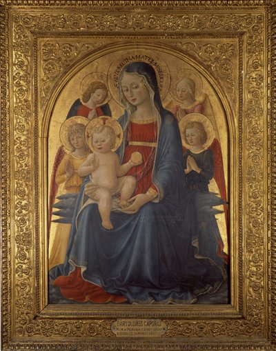 Madonna con il bambino da Bartolomeo Caporali