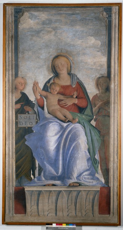 Madonna col Bambino e due angeli da Bartolomeo Suardi Bramantino