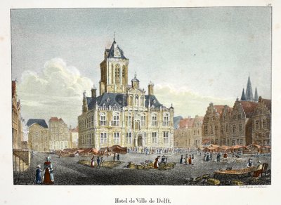 Municipio di Delft da Belgian School