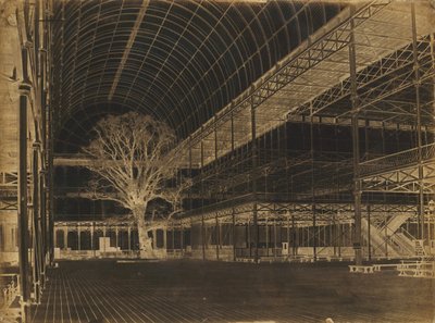 Crystal Palace, Hyde Park, Transept, 1852 da Benjamin Brecknell Turner