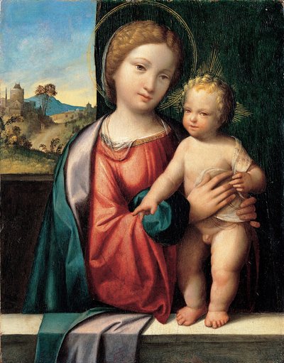 Madonna con il Bambino, 1512 da Benvenuto Tisi da Garofalo