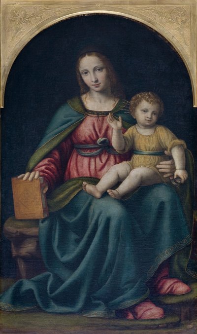 Madonna col Bambino da Bernardino Luini