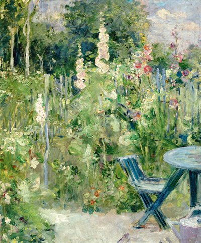 Alcea rosea, 1884 da Berthe Morisot