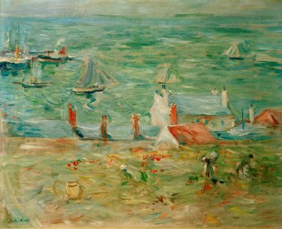 Il porto di Gorey da Berthe Morisot