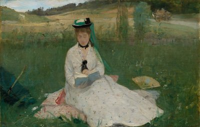 Lettura, 1873 da Berthe Morisot