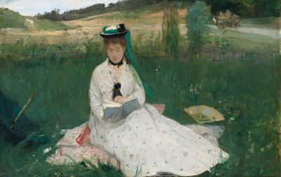 Lettura, 1873 da Berthe Morisot