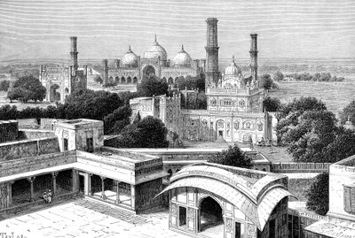 Lahore, Pakistan, 1895 da Auguste Bertrand