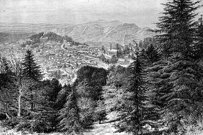 Simla, India, 1895 da Auguste Bertrand