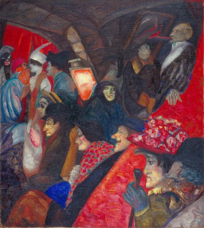 Cabaret Gatto Nero da Boris Dmitrievich Grigoriev